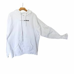 Rare Unus annus white casket hoodie XL YouTube merch 2020 207:13 unisex